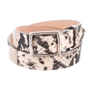 RAG & BONE Snakeskin Leather Belt NEW W/TAGS